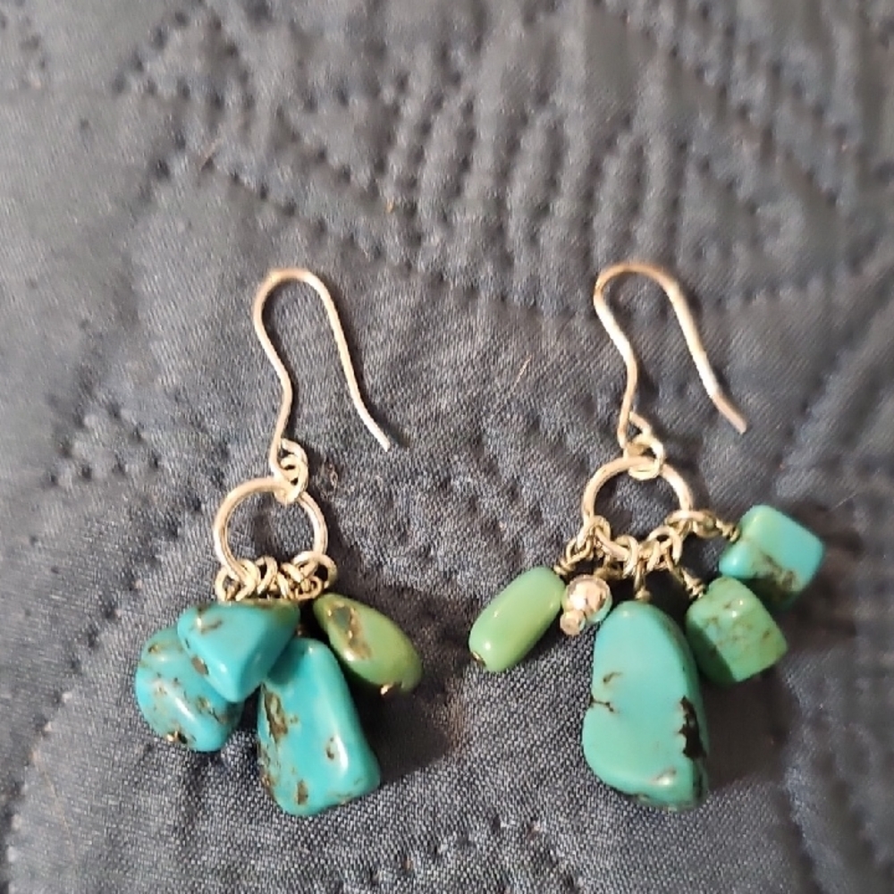 Turquoise Dangle Earrings